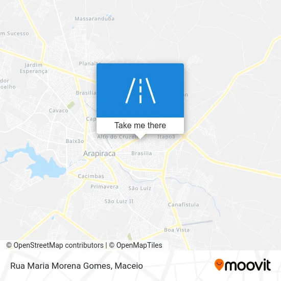 Rua Maria Morena Gomes map