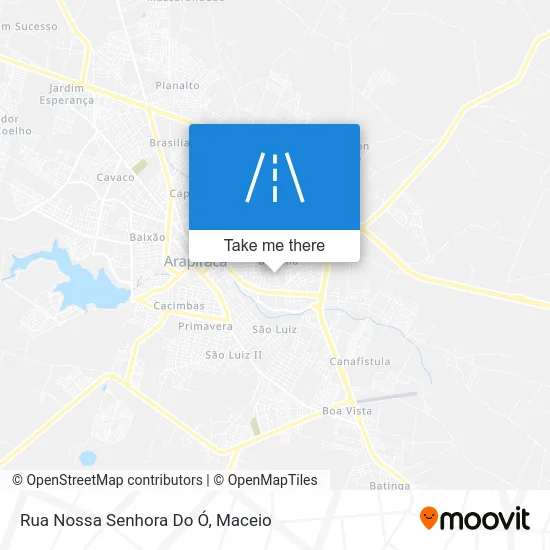 Rua Nossa Senhora Do Ó map
