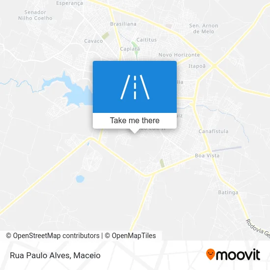 Rua Paulo Alves map