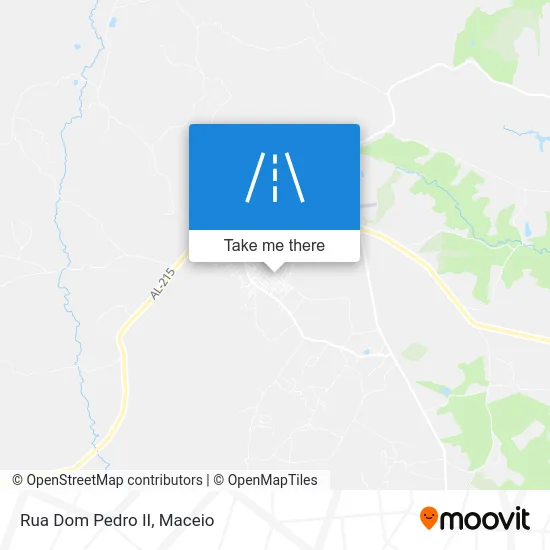 Rua Dom Pedro II map