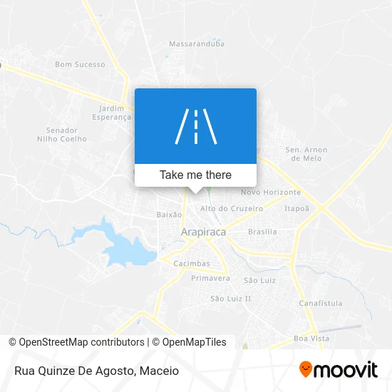Rua Quinze De Agosto map