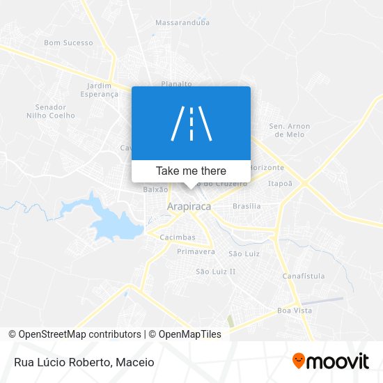 Rua Lúcio Roberto map