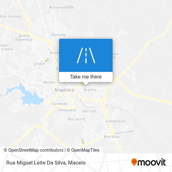 Rua Miguel Leite Da Silva map