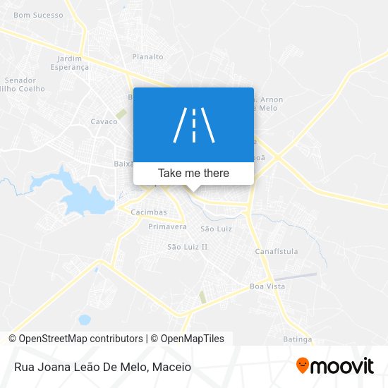 Rua Joana Leão De Melo map