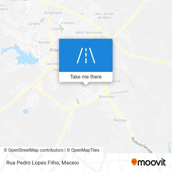 Rua Pedro Lopes Filho map