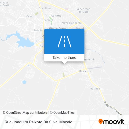 Rua Joaquim Peixoto Da Silva map