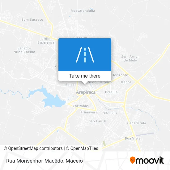 Rua Monsenhor Macêdo map
