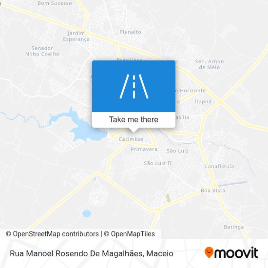 Rua Manoel Rosendo De Magalhães map