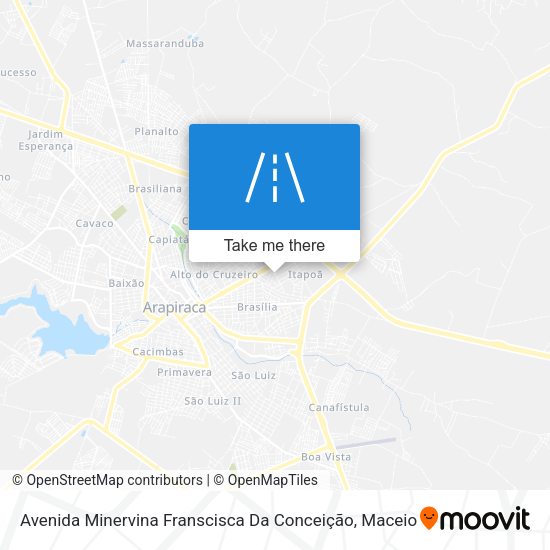 Avenida Minervina Franscisca Da Conceição map