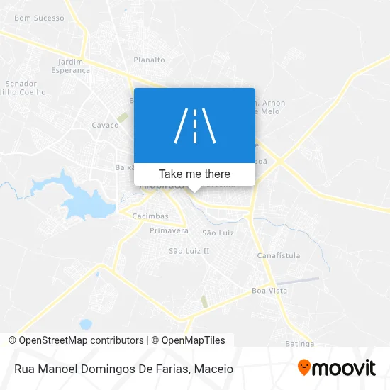 Rua Manoel Domingos De Farias map