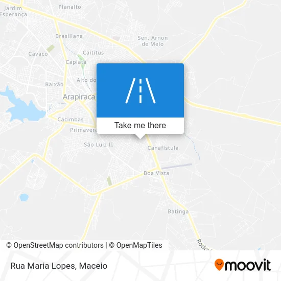 Rua Maria Lopes map