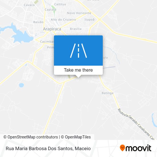 Rua Maria Barbosa Dos Santos map