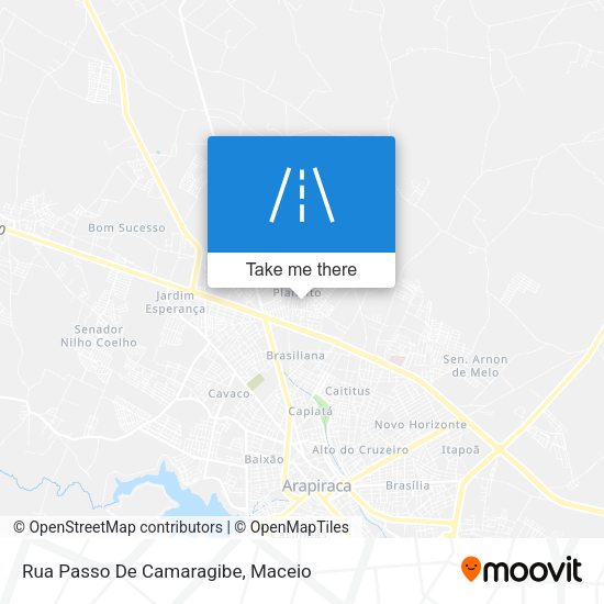 Rua Passo De Camaragibe map