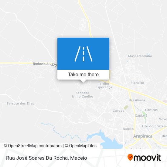 Rua José Soares Da Rocha map