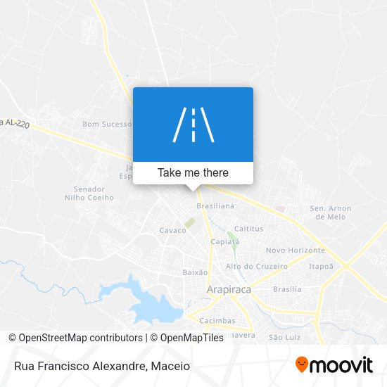 Rua Francisco Alexandre map