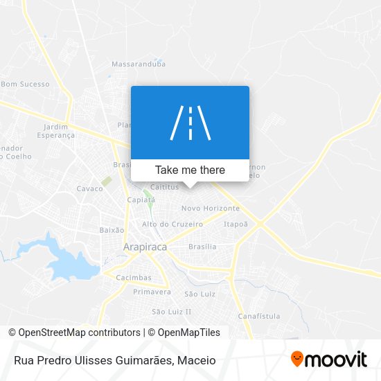 Rua Predro Ulisses Guimarães map