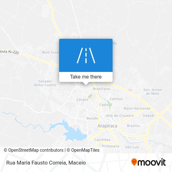 Rua Maria Fausto Correia map