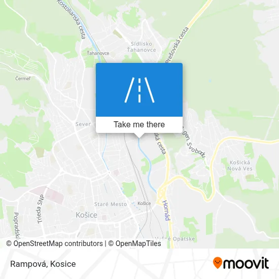Rampová map