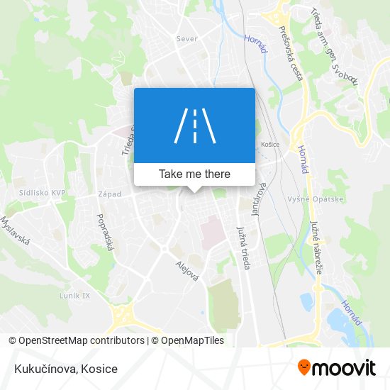 Kukučínova map