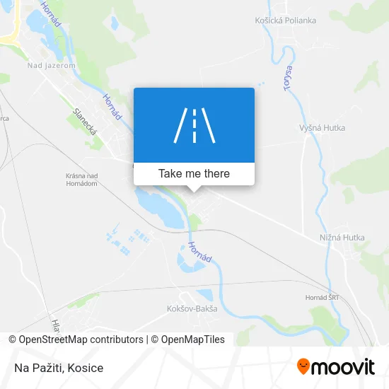 Na Pažiti map