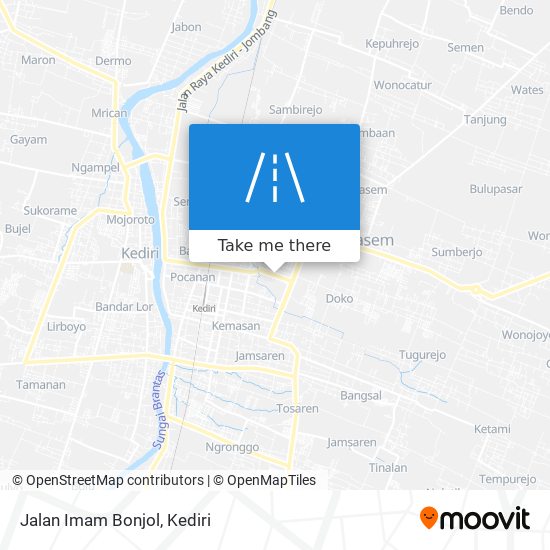 Jalan Imam Bonjol map