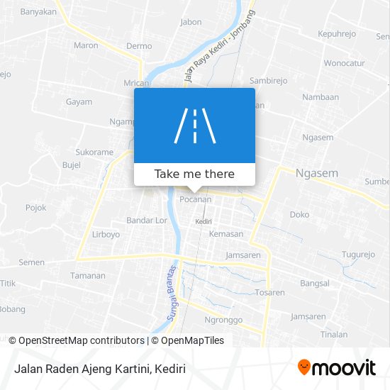 Jalan Raden Ajeng Kartini map