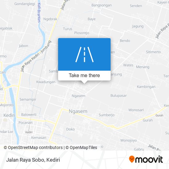 Jalan Raya Sobo map