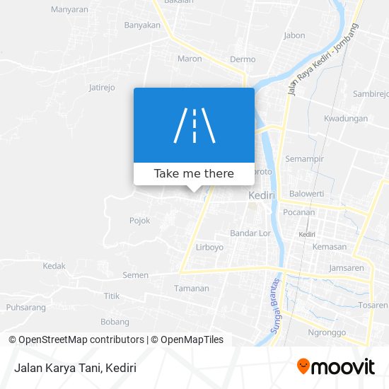 Jalan Karya Tani map