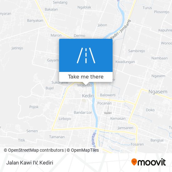 Jalan Kawi IV map