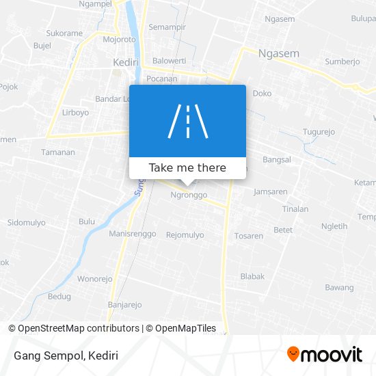 Gang Sempol map