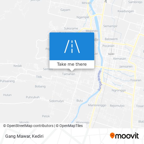 Gang Mawar map