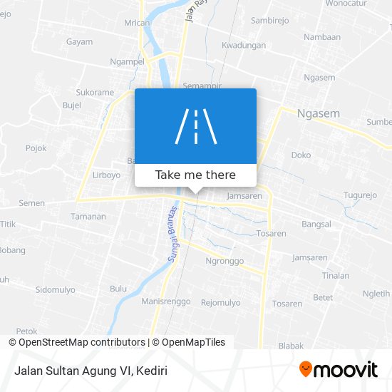Jalan Sultan Agung VI map