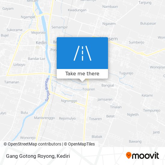 Gang Gotong Royong map