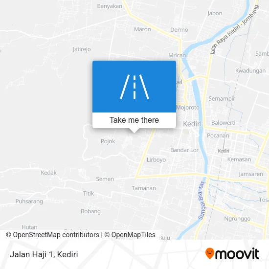 Jalan Haji 1 map