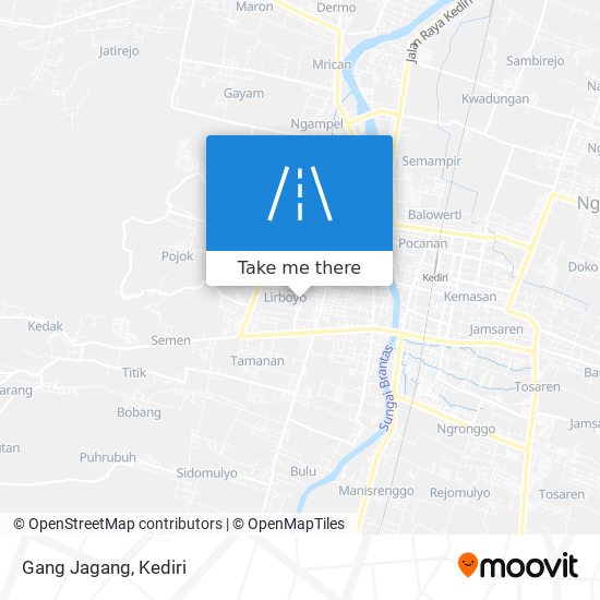 Gang Jagang map