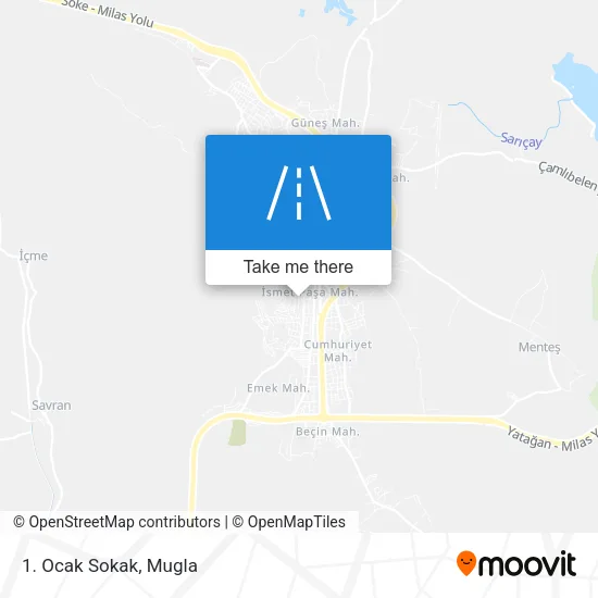1. Ocak Sokak map