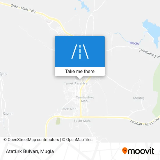 Atatürk Bulvarı map