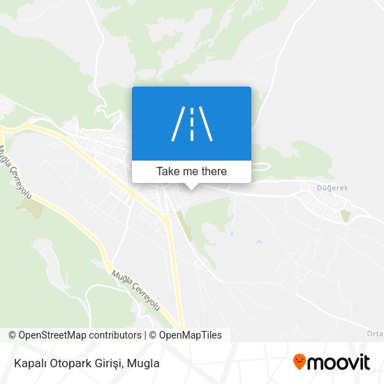 Kapalı Otopark Girişi map