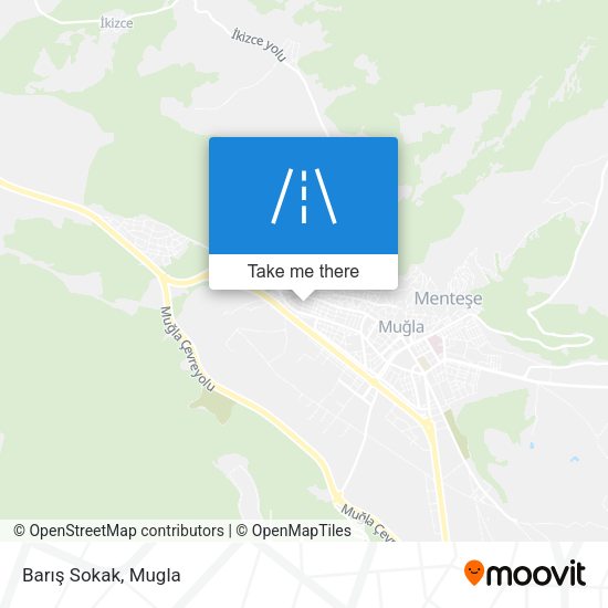 Barış Sokak map