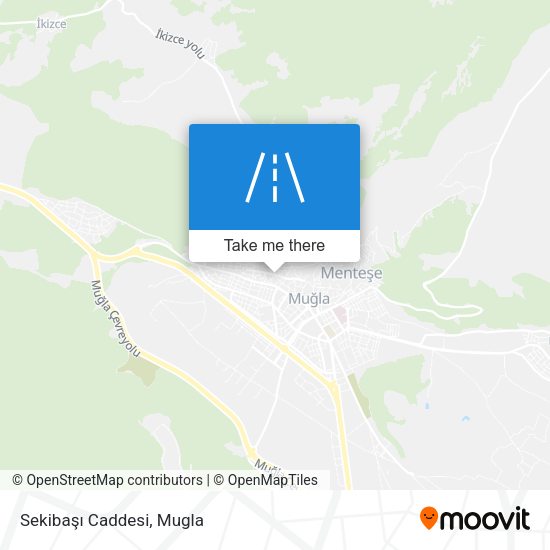 Sekibaşı Caddesi map