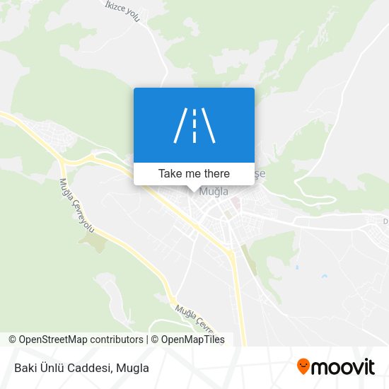 Baki Ünlü Caddesi map