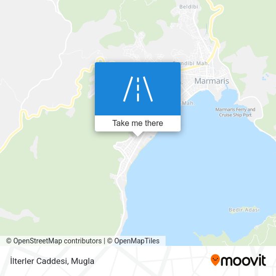 İlterler Caddesi map