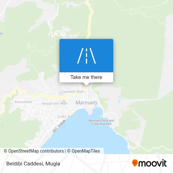 Beldibi Caddesi map