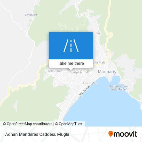 Adnan Menderes Caddesi map