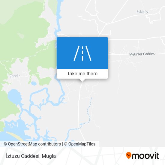 İztuzu Caddesi map