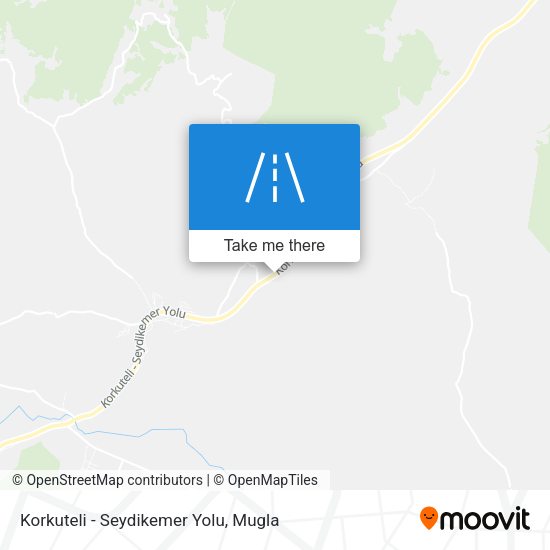 Korkuteli - Seydikemer Yolu map