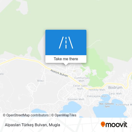 Alpaslan Türkeş Bulvarı map
