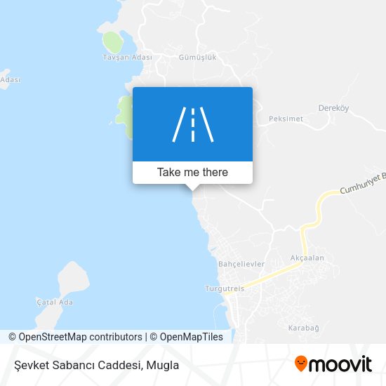 Şevket Sabancı Caddesi map