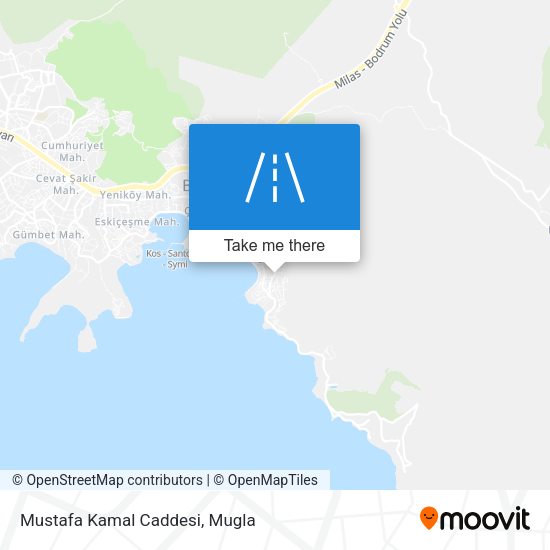 Mustafa Kamal Caddesi map