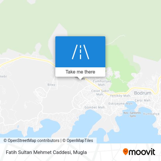 Fatih Sultan Mehmet Caddesi map